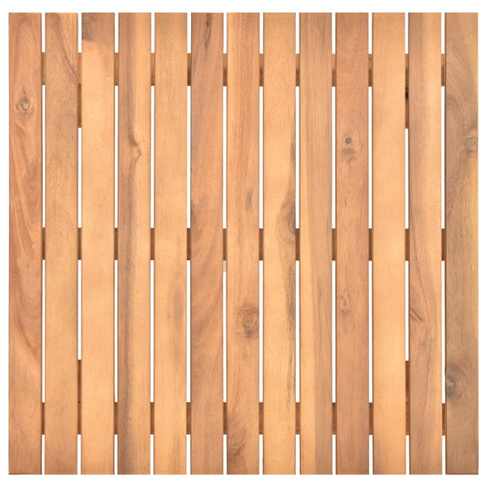 Hagesalongbord 60x60x36 cm heltre akasie