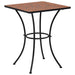 Mosaikkbistrobord terrakotta 60 cm keramikk
