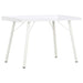 Skrivebord hvit 90x50x79 cm