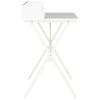 Skrivebord hvit 80x50x84 cm