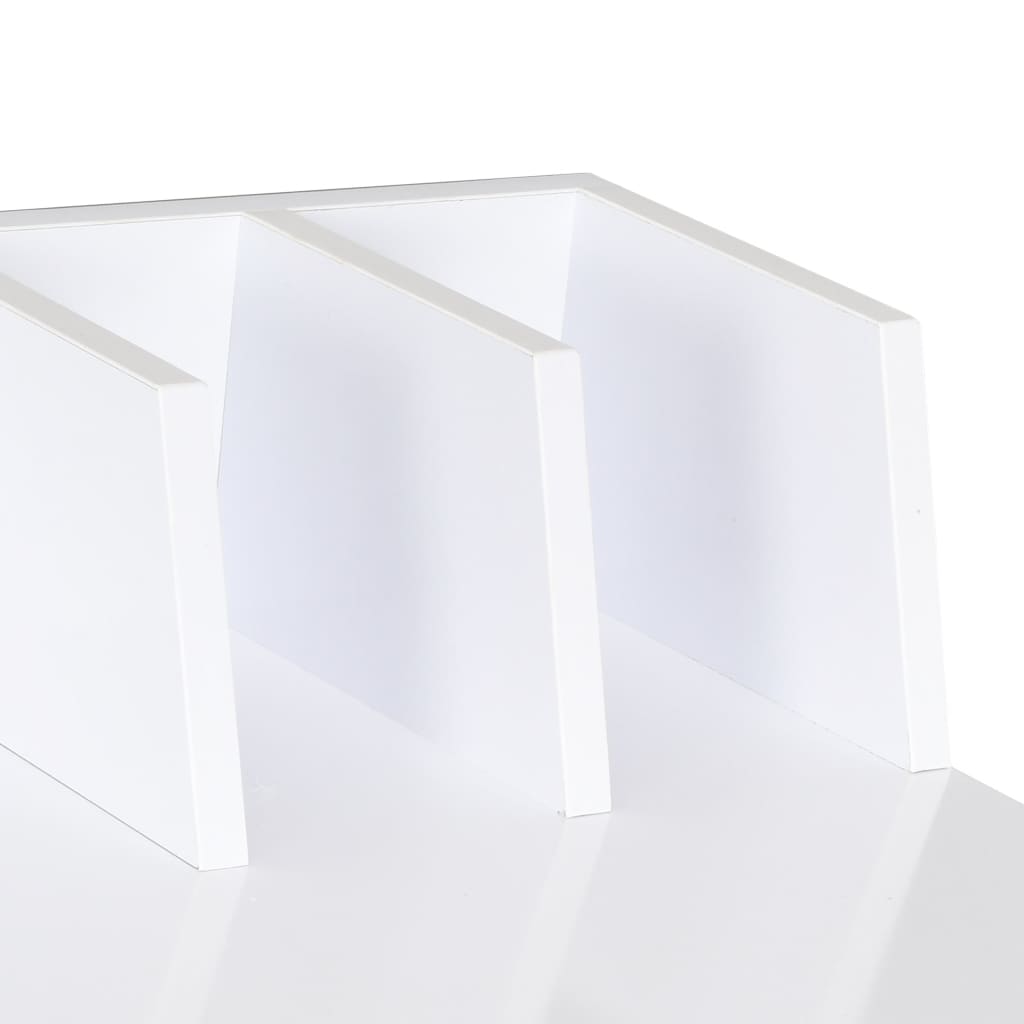 Skrivebord hvit 80x50x84 cm