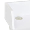 Skrivebord hvit 80x50x84 cm
