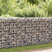 Spiraler til gabion 24 stk galvanisert stål 100 cm