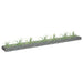 Gabion høybed galvanisert stål 270x30x10 cm