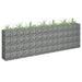 Gabion høybed galvanisert stål 270x30x90 cm
