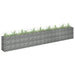 Gabion høybed galvanisert stål 360x30x60 cm