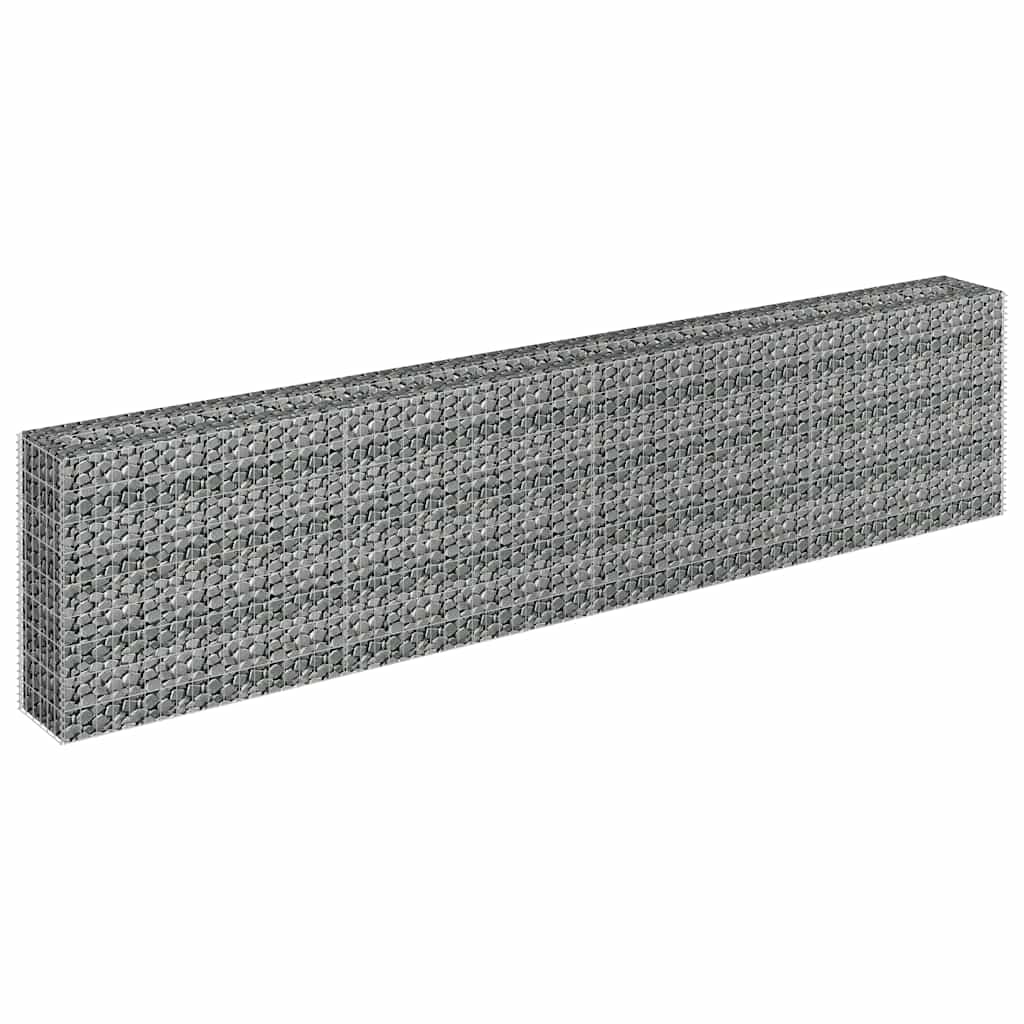 Gabion høybed galvanisert stål 360x30x90 cm