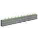 Gabion høybed galvanisert stål 450x30x60 cm vidaXL