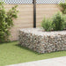 Gabion høybed kubeformet ståltråd 60x60x60 cm