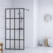 Dusjskjerm klart herdet glass 80x195 cm