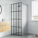 Dusjskjerm klart herdet glass 90x195 cm