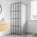 Dusjskjerm frostet herdet glass 80x195 cm