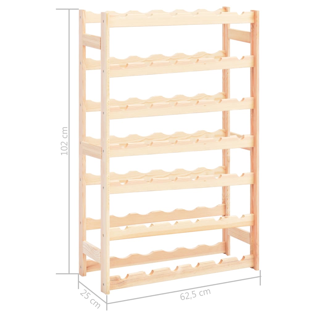 Vinstativ for 42 flasker furu