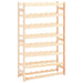 Vinstativ for 56 flasker furu