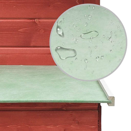 Kyllingbur rød 170x81x110 cm heltre furu og gran