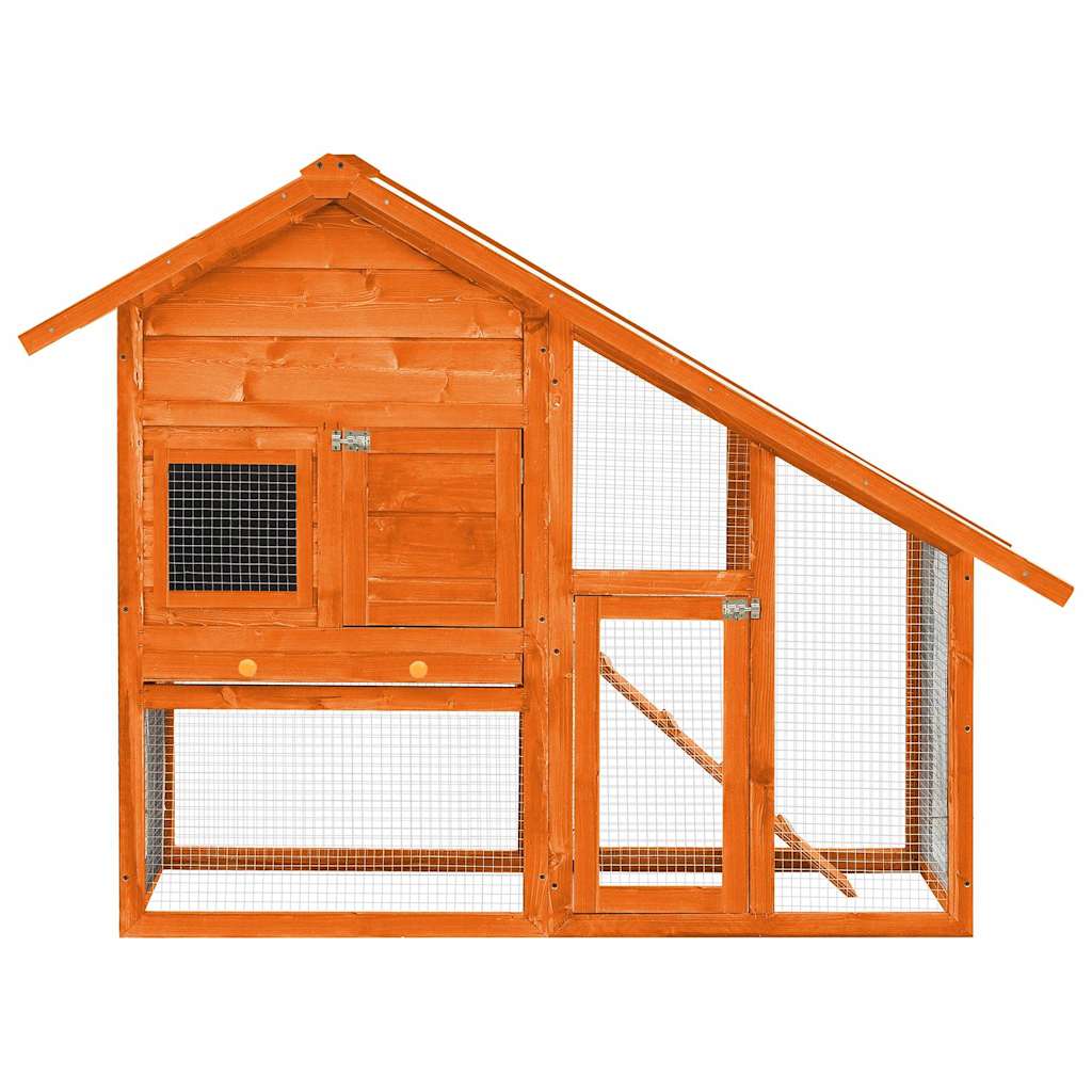 Kaninbur 140x63x120 cm heltre gran