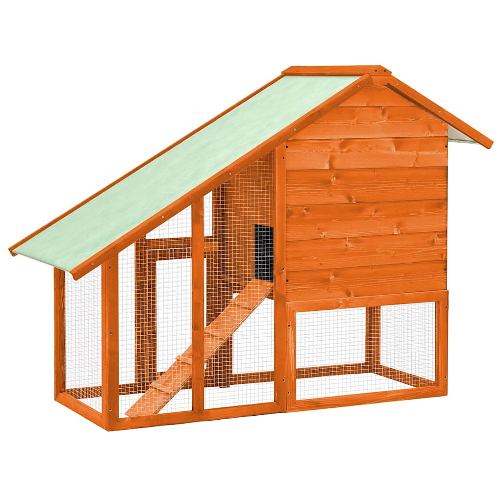 Kaninbur 140x63x120 cm heltre gran