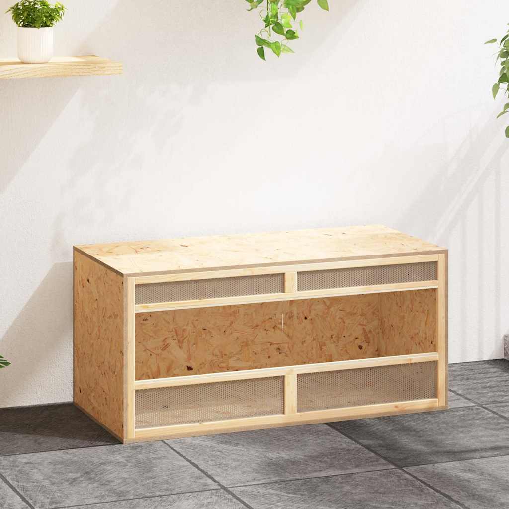 Terrarium konstruert tre 100x47x47 cm