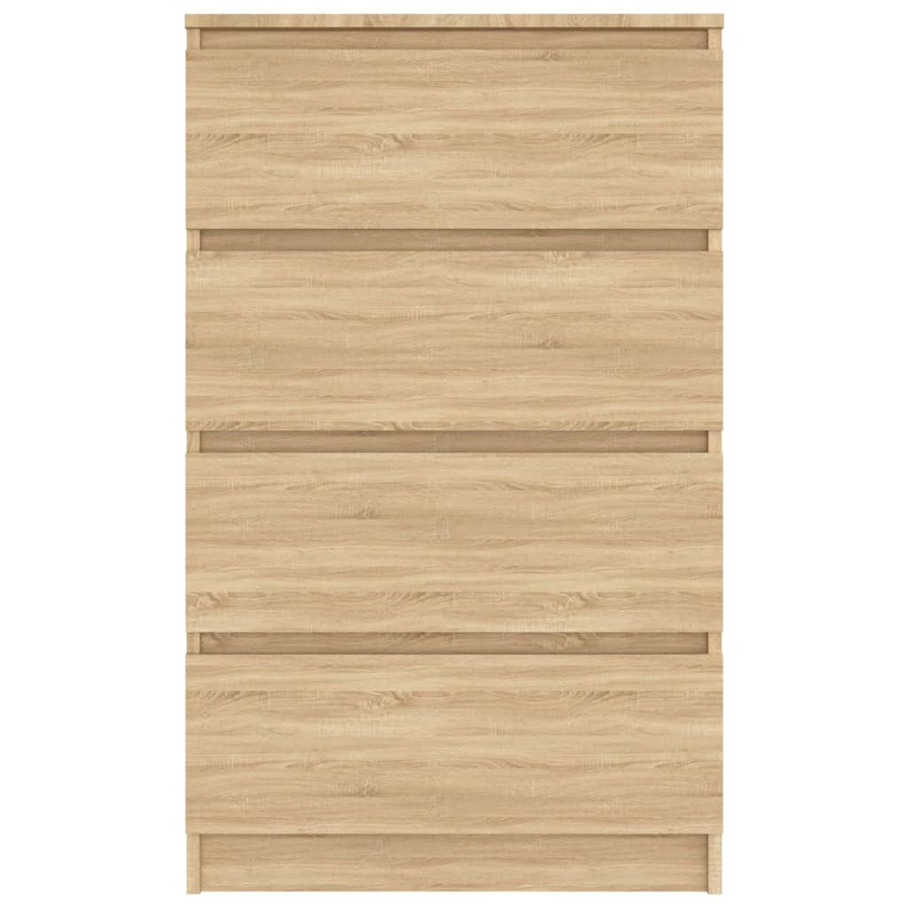 Skjenk sonoma eik 60x35x98,5 cm konstruert tre