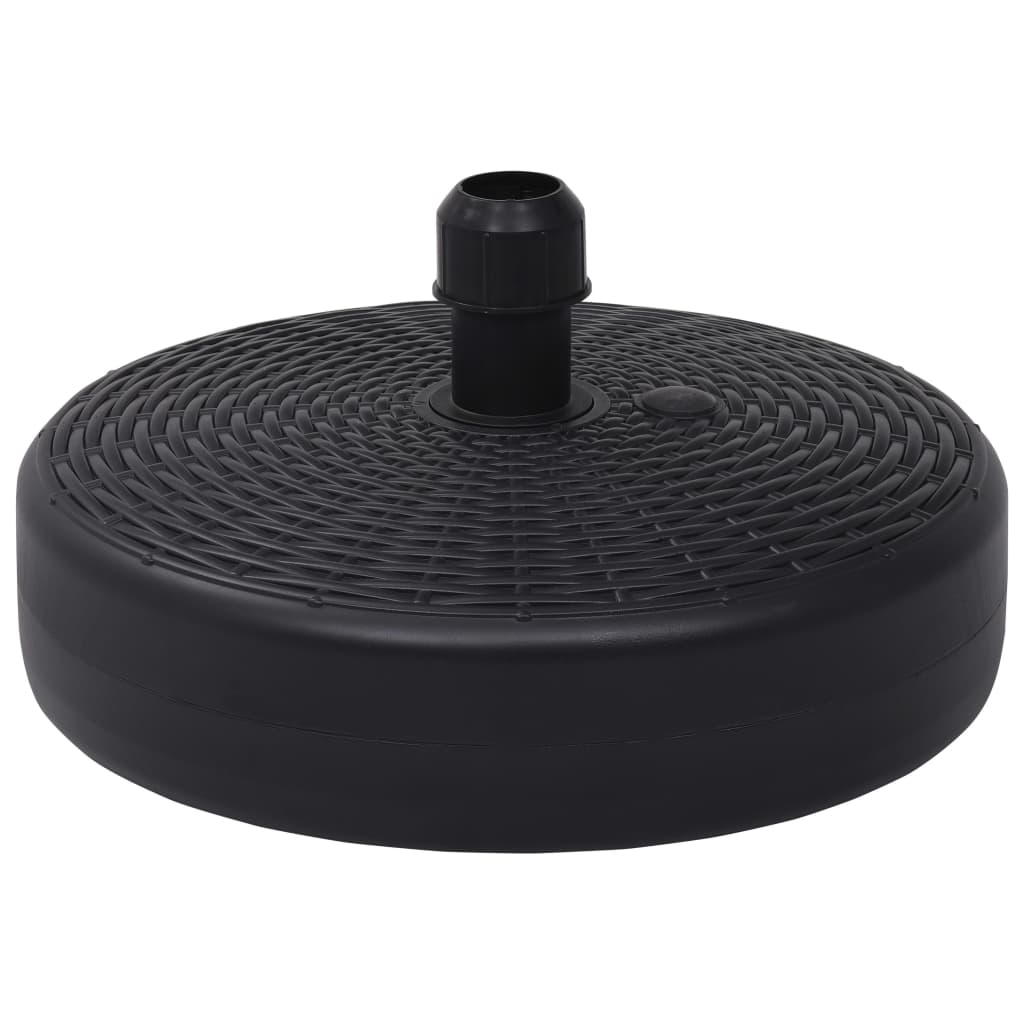 Parasollfot sand/vann 24 L svart