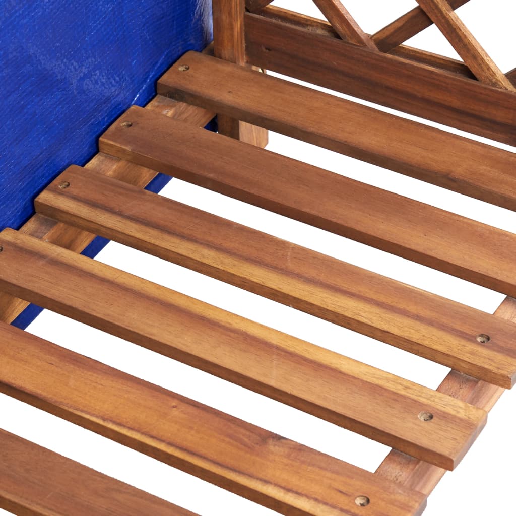 Vedskjul 105x38x115 cm heltre akasie