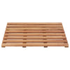 Badematter 2 stk heltre akasie 56x37 cm