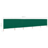 Vindskjerm 5 paneler stoff 600x160 cm grønn