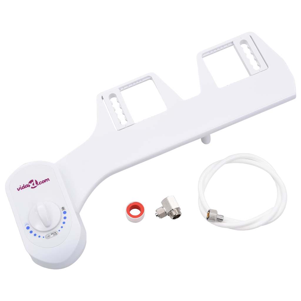 Toalettsetefeste bidet enkel dyse vidaXL