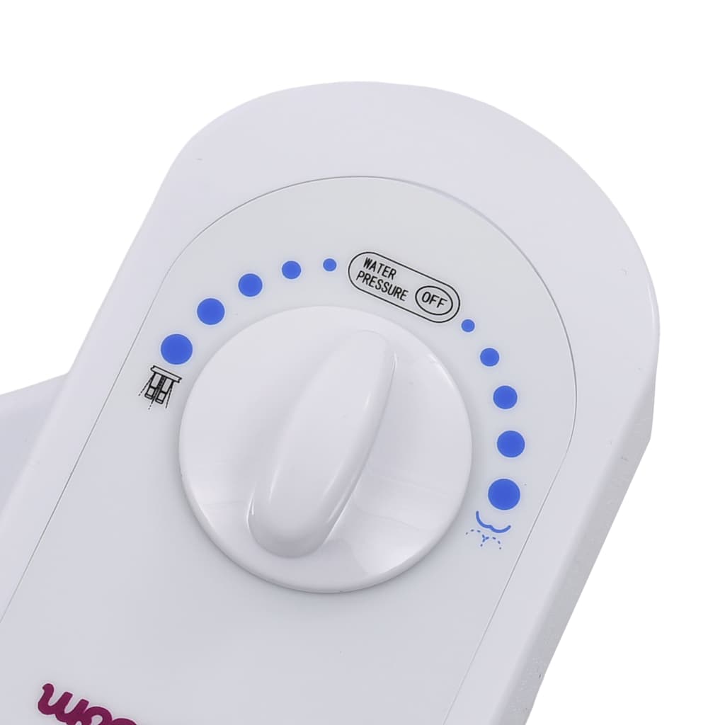 Toalettsetefeste bidet enkel dyse vidaXL