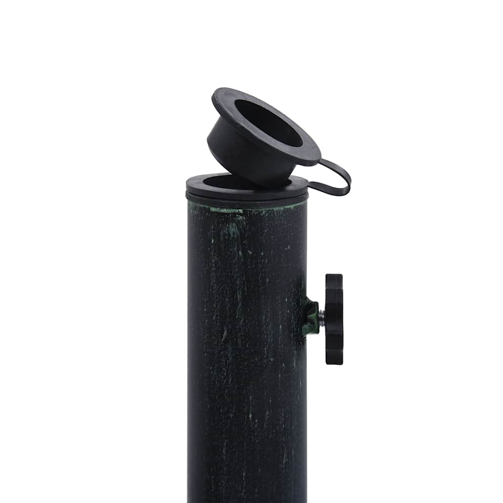 Parasollbase grønn 9 kg 40 cm støpejern vidaXL