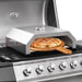Pizzaovn med keramisk stein for gass-/kullgrill