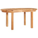 Salongbord 90x50x45 cm heltre teak