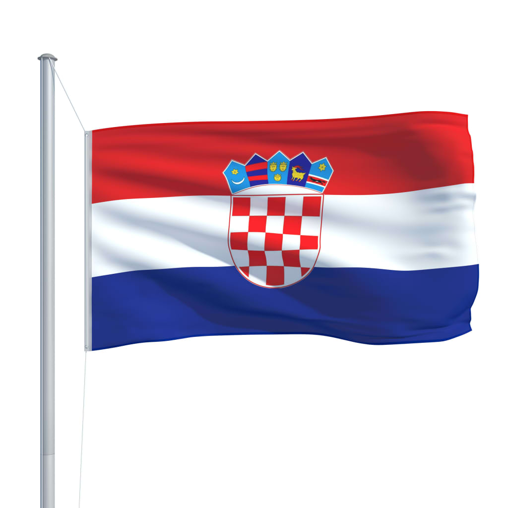 Kroatisk flagg 90x150 cm