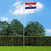 Kroatisk flagg 90x150 cm