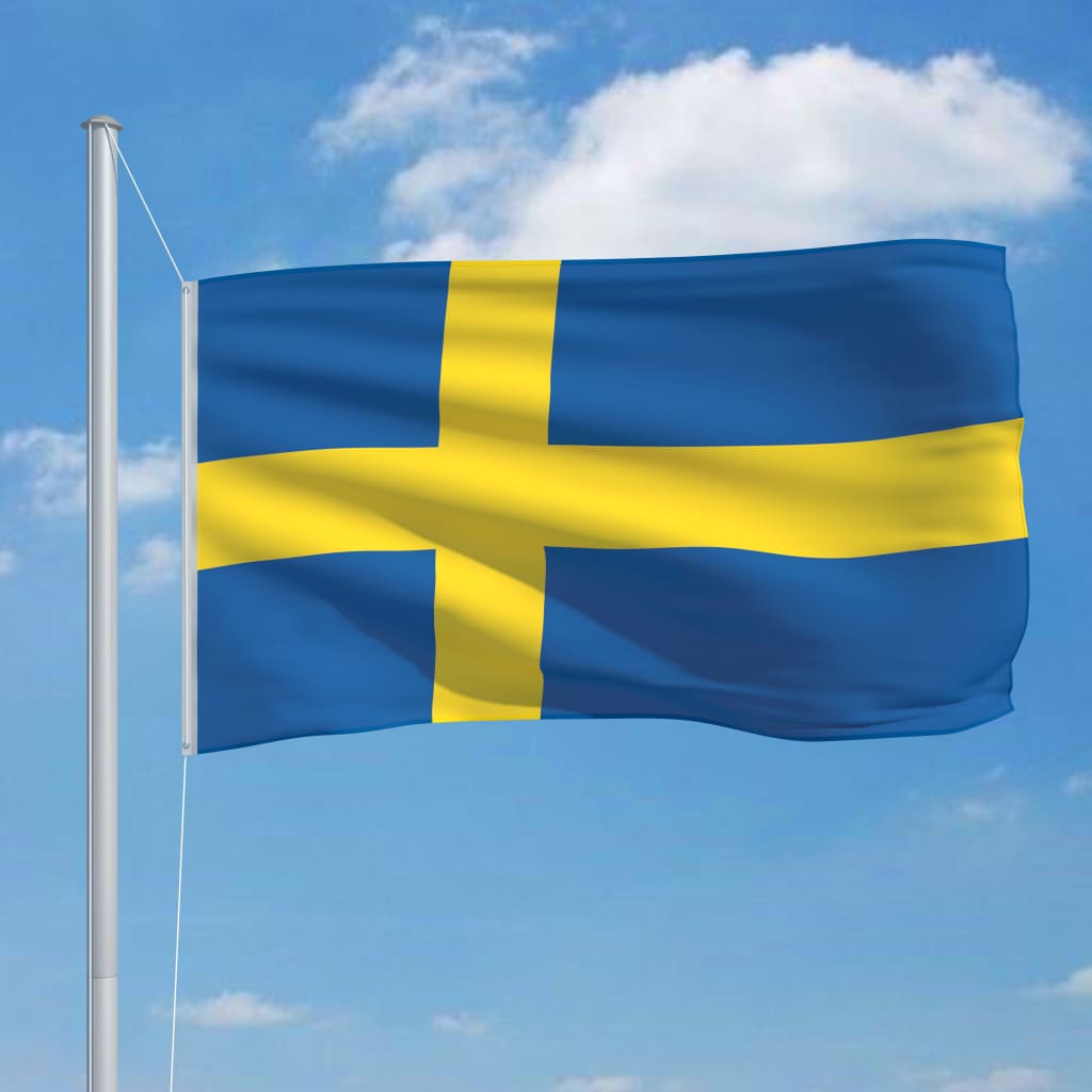Svensk flagg 90x150 cm