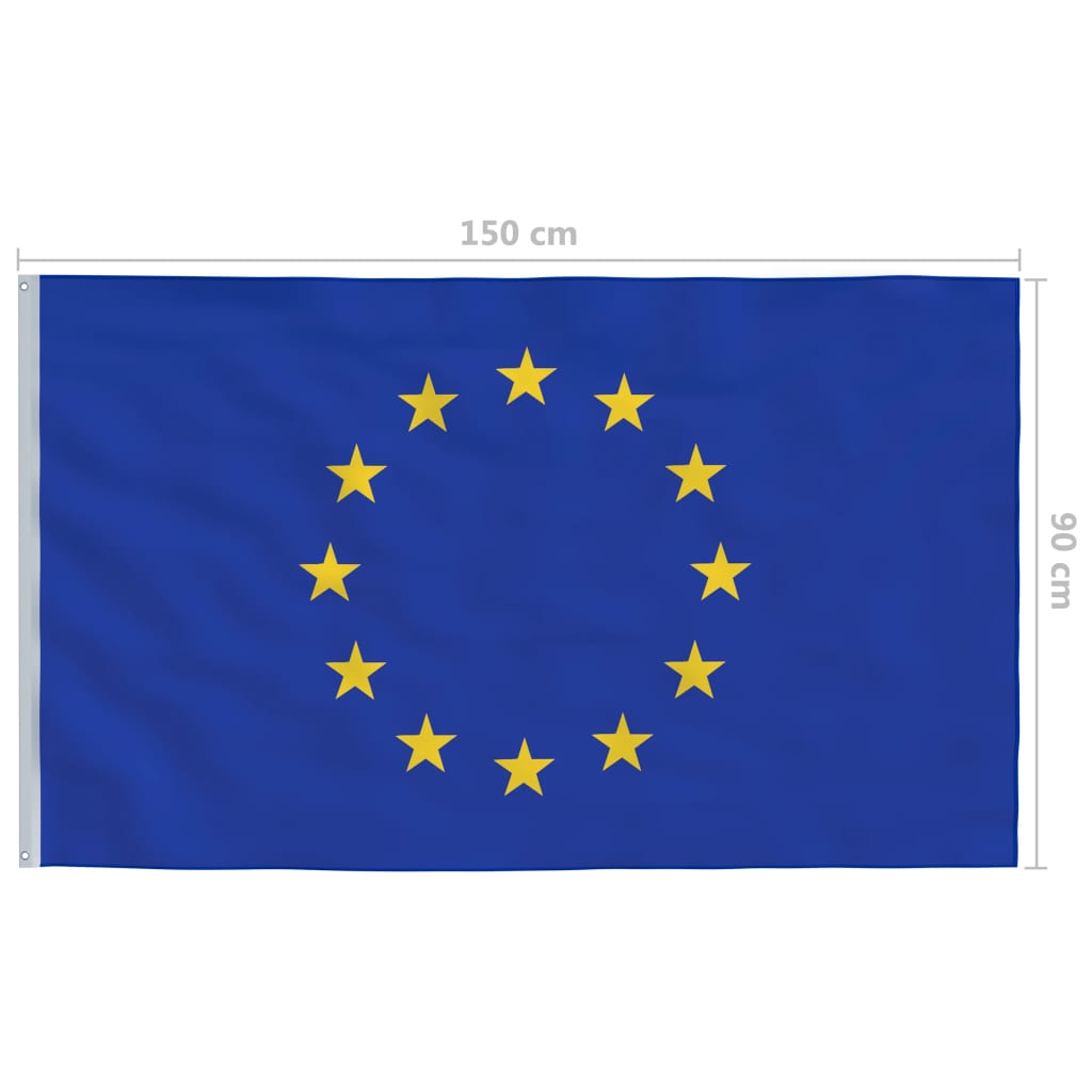 Europeisk flagg 90x150 cm