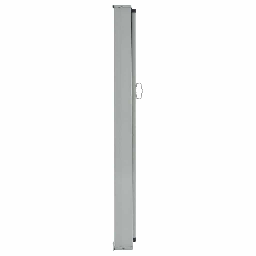 Uttrekkbar sidemarkise 100x300 cm brun