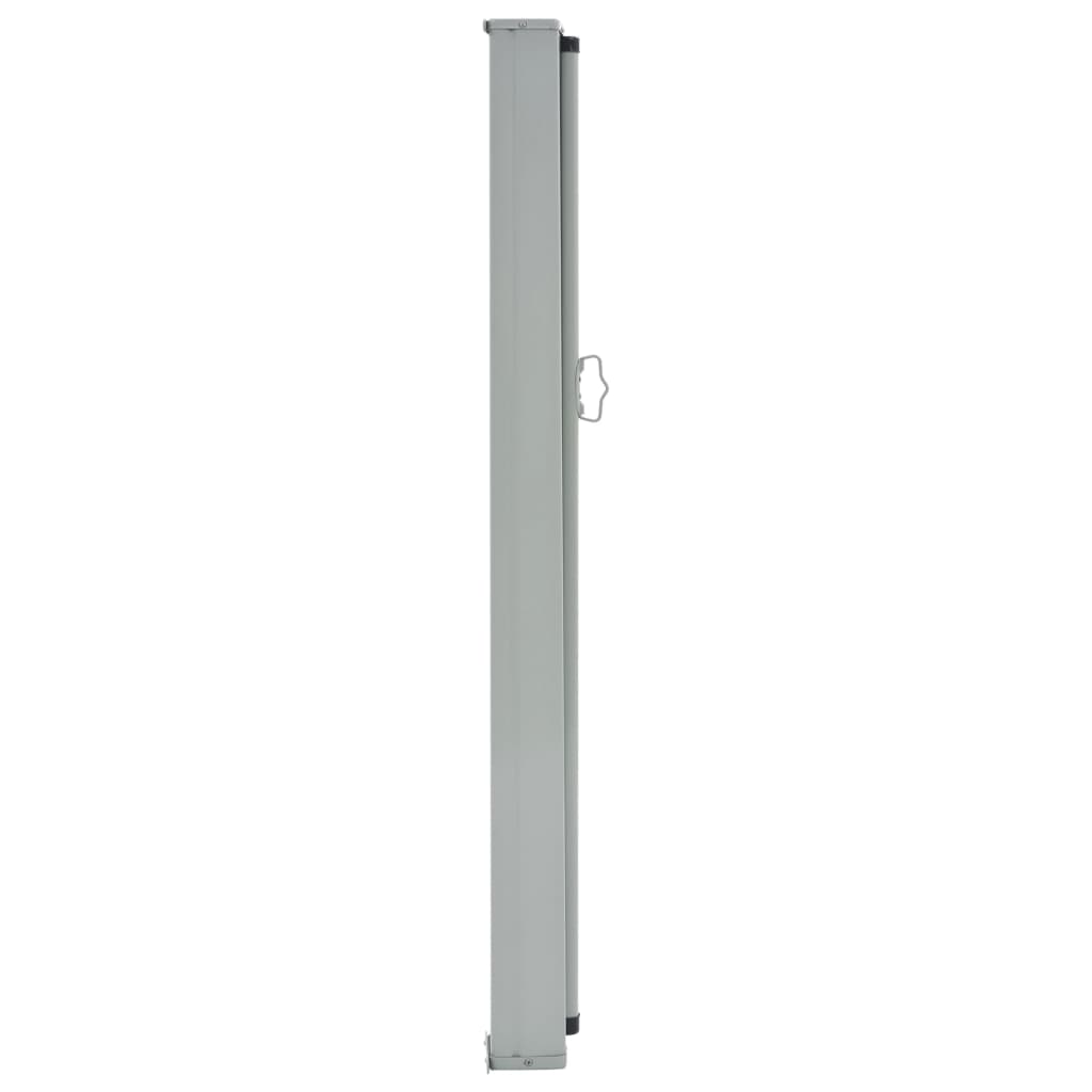 Uttrekkbar sidemarkise 120x300 cm rød