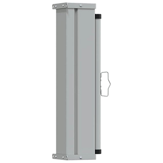 Uttrekkbar sidemarkise 60x300 cm svart vidaXL
