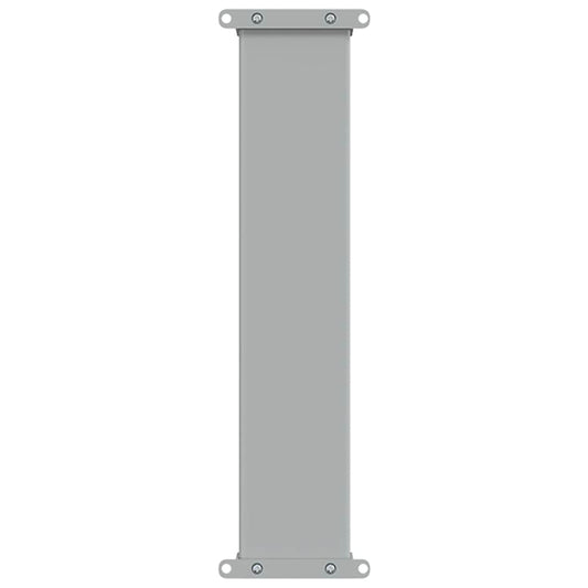 Uttrekkbar sidemarkise 60x300 cm svart vidaXL