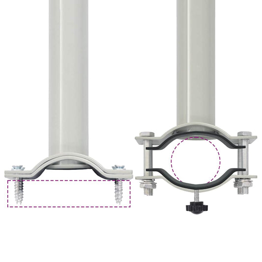 Uttrekkbar sidemarkise 60x300 cm svart vidaXL