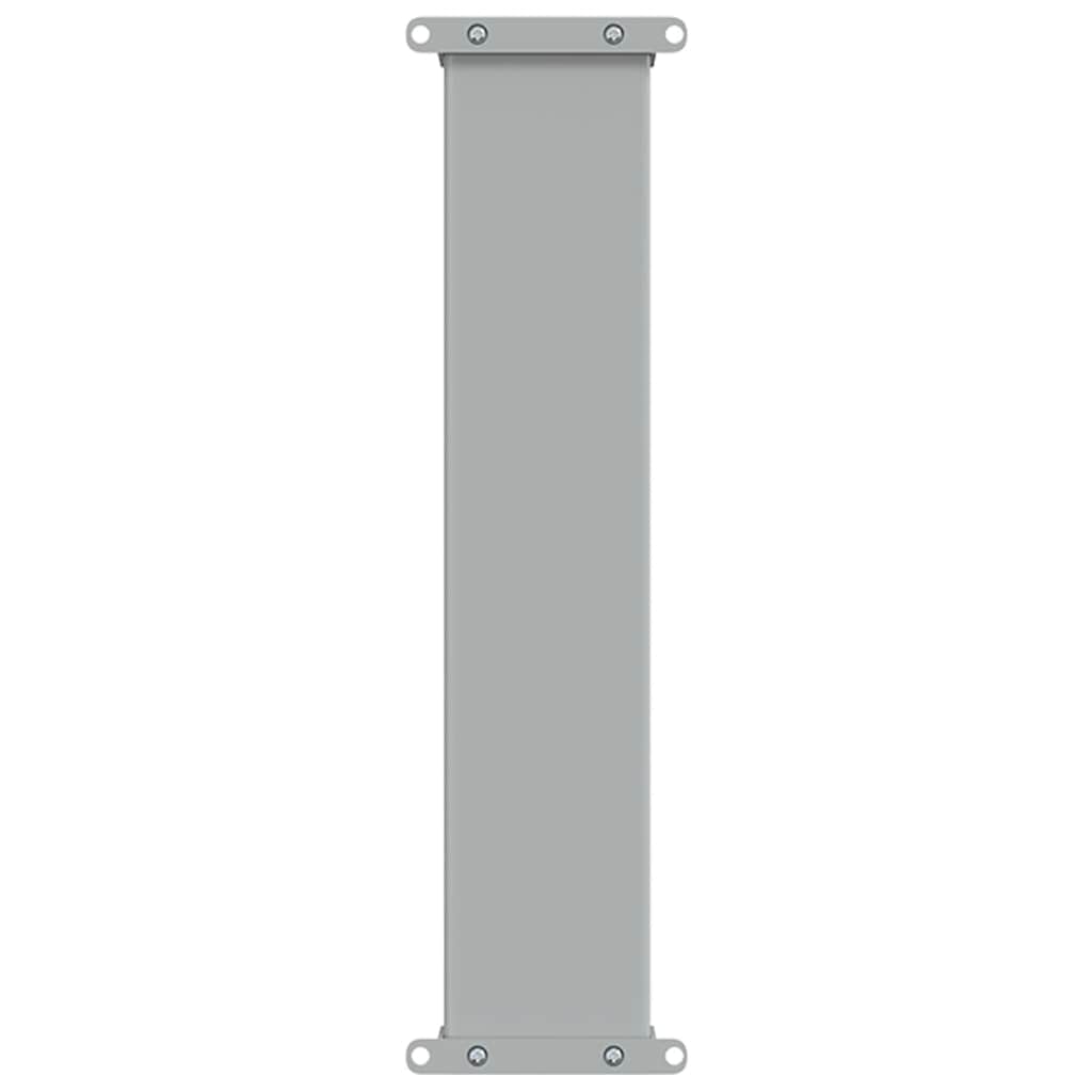 Uttrekkbar sidemarkise 60x300 cm kremhvit