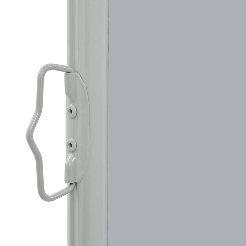 Uttrekkbar sidemarkise 60x300 cm grå