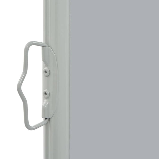 Uttrekkbar sidemarkise 60x300 cm grå