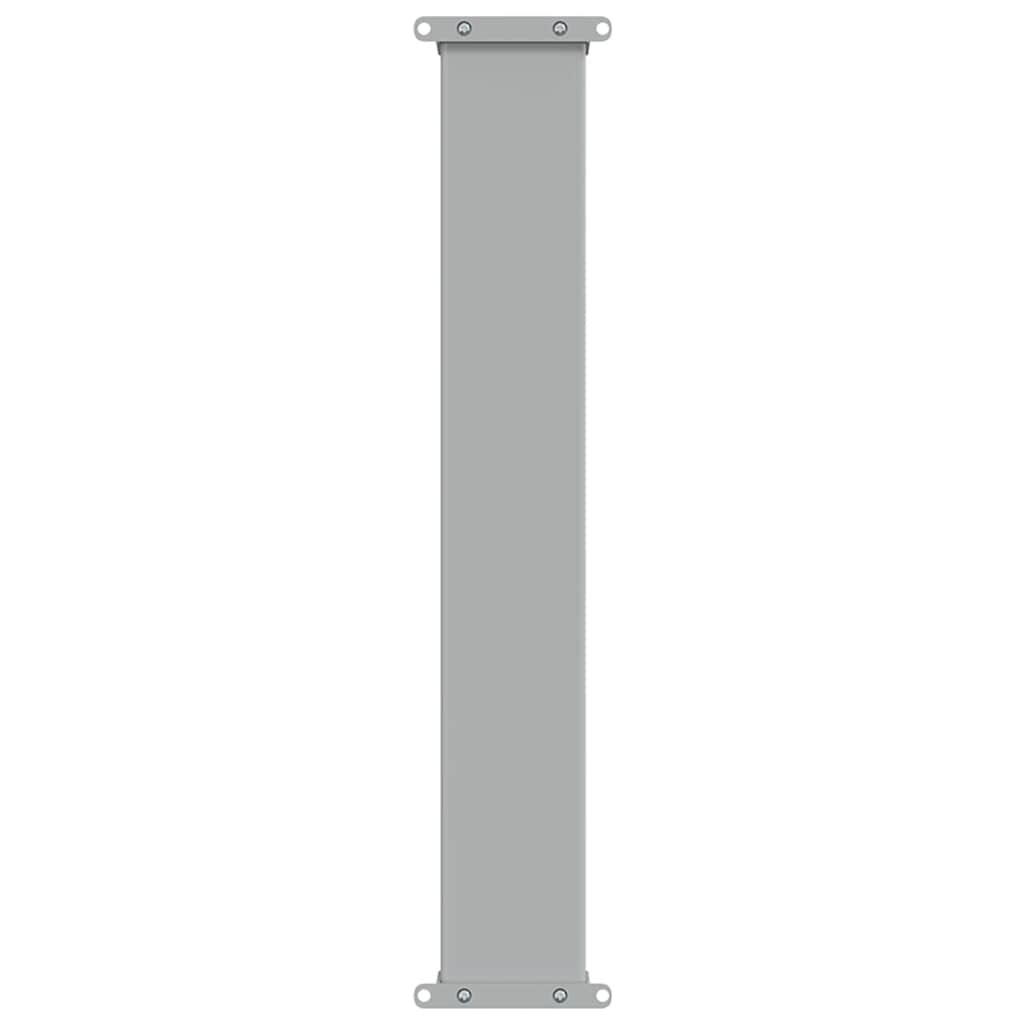 Uttrekkbar sidemarkise 80x300 cm svart vidaXL