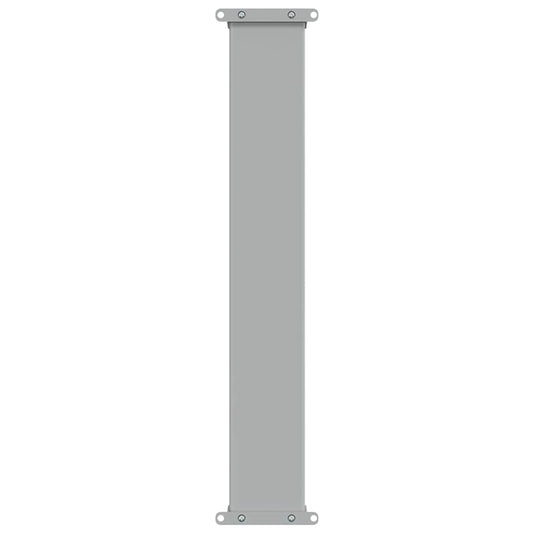 Uttrekkbar sidemarkise 80x300 cm svart vidaXL
