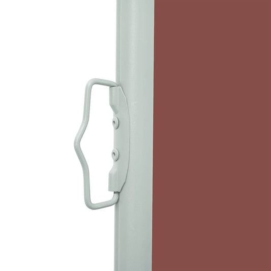 Uttrekkbar sidemarkise 170x300 cm brun