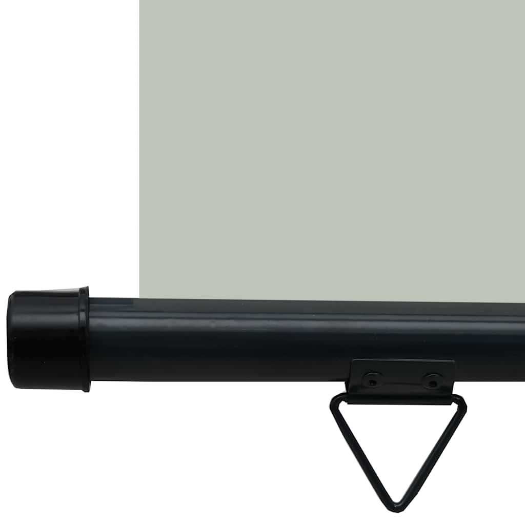 Sidemarkise for balkong 60x250 cm grå