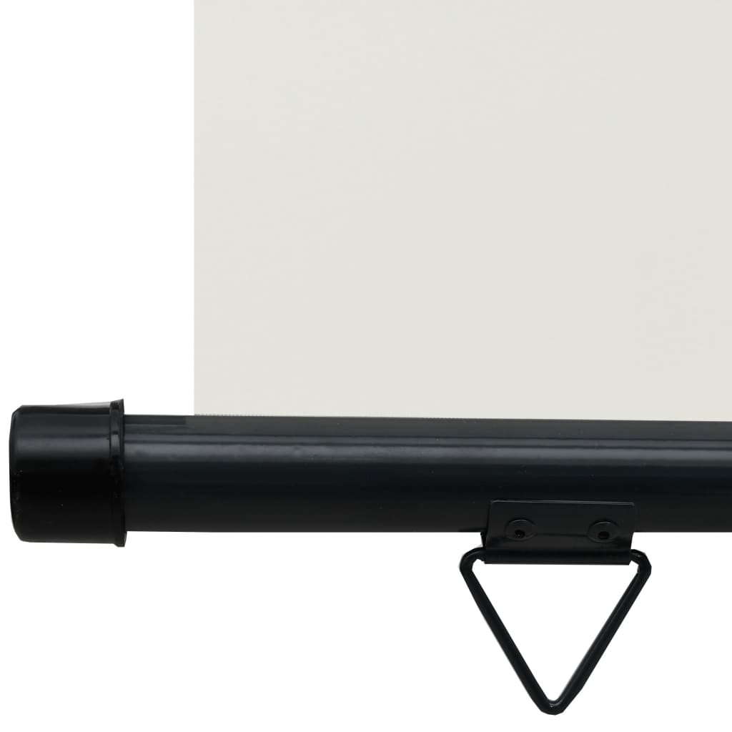 Sidemarkise for balkong 80x250 cm kremhvit