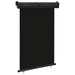 Sidemarkise for balkong 125x250 cm svart